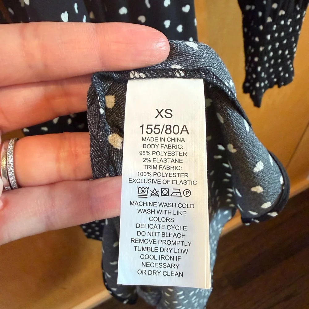 Kate Spade Heartbeat Smocked Dress Size XS - Picture 8 of 10